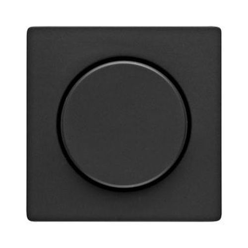 Berker 11376086 Zentralstück mit Regulierknopf für Drehdimmer Q.1 Q.3 Anthrazit Samt