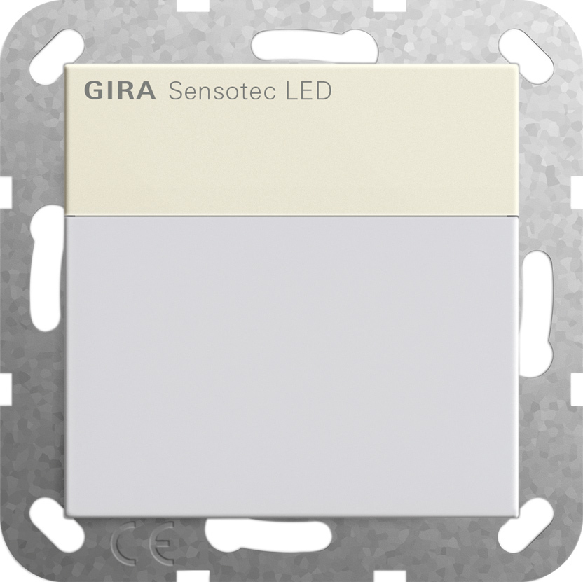 GIRA 236801 Sensotec LED mit Fernbedienung Cremeweiß-Glänzend