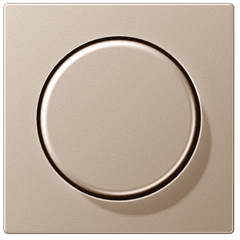 JUNG A1540CH Abdeckung Drehdimmer Champagner