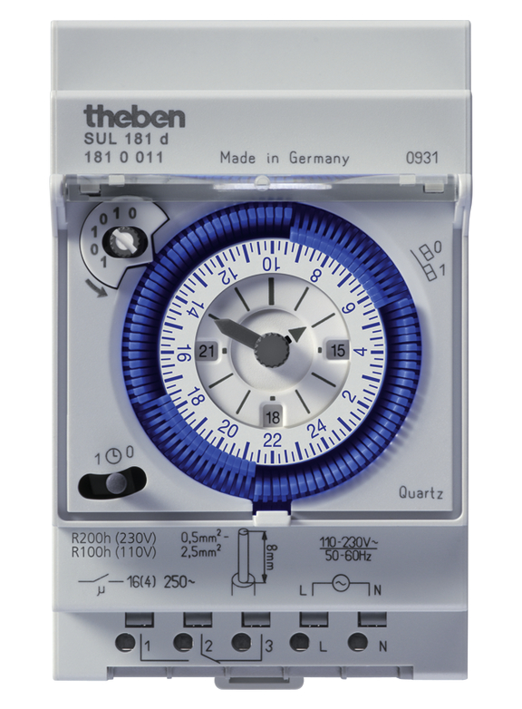 Theben 1810011 Zeitschaltuhr Analog SUL181D Theben 1810011 Zeitschaltuhr Analog SUL181D