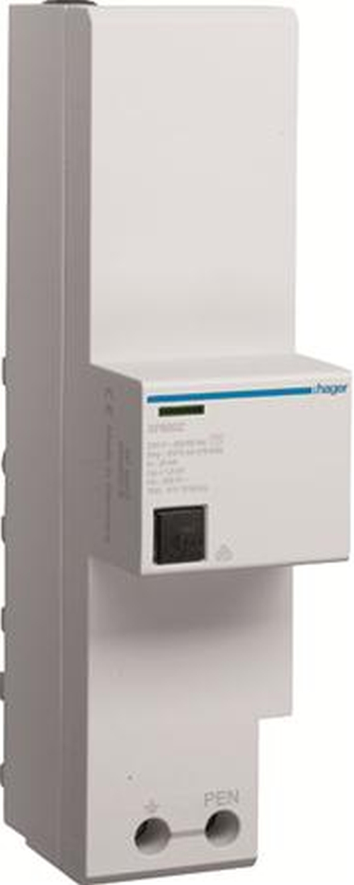 Hager SP800Z Kombiableiter 3-Polig 75kA TNC-System 1,5kV