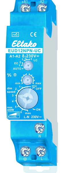 Eltako EUD12NPN-UC Universal-Dimmschalter