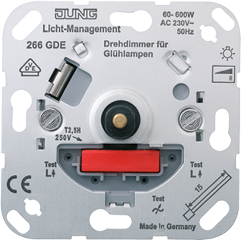 JUNG 266GDE Drehdimmer-Einsatz