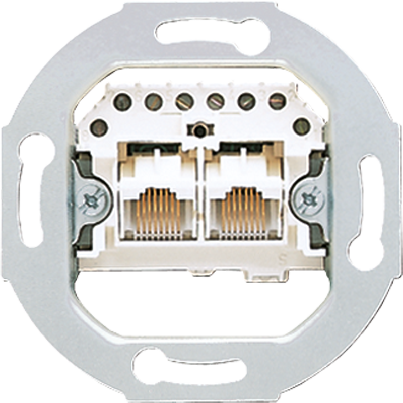 JUNG UAE2X8UPO IAE/UAE-Anschlussdose 2-Fach