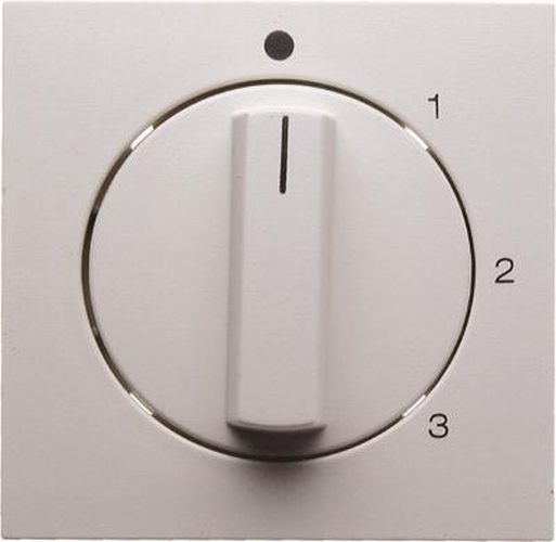 Berker 10968989 Zentralstück mit Drehknopf für 3-Stufenschalter S.1 Polarweiß, Glänzend Berker 10968989 Zentralstück mit Drehknopf für 3-Stufenschalter S.1 Polarweiß, Glänzend