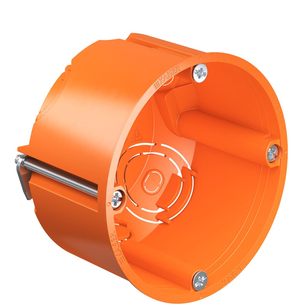 Kaiser 9063-02 Hohlwand Gerätedose O-range® 49mm tief Kaiser 9063-02 Hohlwand Gerätedose O-range® 49mm tief