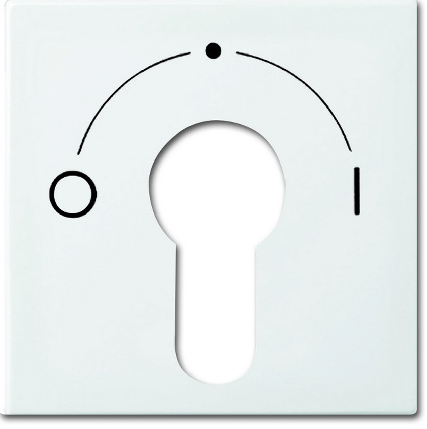 Busch-Jaeger 2557SLPZ-914-101 Abdeckung Schlüsselschalter Alpinweiß Busch-Jaeger 2557SLPZ-914-101 Abdeckung Schlüsselschalter Alpinweiß