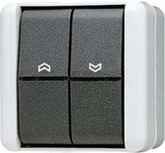 JUNG 809VW Jalousie-Wippschalter 1-Polig