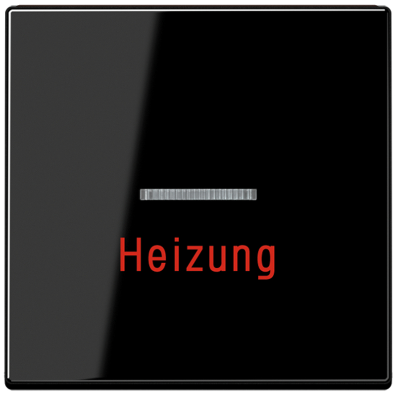 JUNG A590HSW Kontroll-Wippe mit Aufschrift "Heizung" Schwarz JUNG A590HSW Kontroll-Wippe mit Aufschrift "Heizung" Schwarz