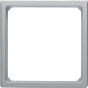 Berker 11096074 Adapterring für Zentralstück 50 x 50 mm Q.1/Q.3 Alu Samt, Lackiert Berker 11096074 Adapterring für Zentralstück 50 x 50 mm Q.1/Q.3 Alu Samt, Lackiert