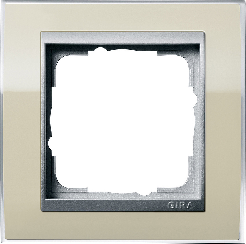 GIRA 0211776 Rahmen 1-Fach Event Farbe-Sand/Farbe-Alu GIRA 0211776 Rahmen 1-Fach Event Farbe-Sand/Farbe-Alu