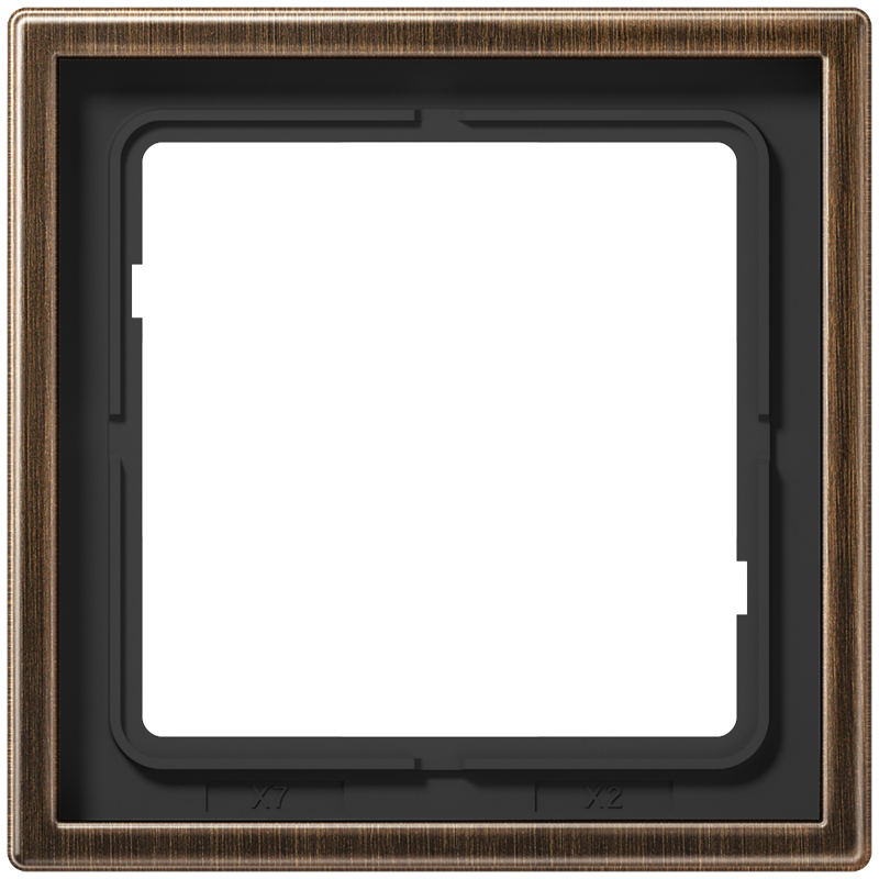 JUNG ME2981AT Rahmen 1-Fach LS-Serie Messing-Antik JUNG ME2981AT Rahmen 1-Fach LS-Serie Messing-Antik