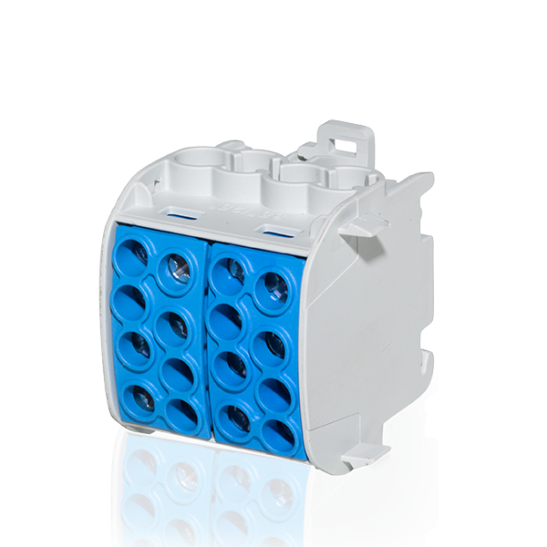 F-Tronic 7110268 Hauptleitungsabzweigklemme 1pol. 35mm²/Doppelblock blau