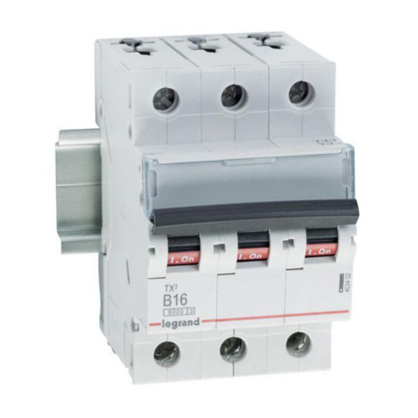 Legrand 403402 TX3 Leitungsschutzschalter B16A 3-Polig 6KA Legrand 403402 TX3 Leitungsschutzschalter B16A 3-Polig 6KA