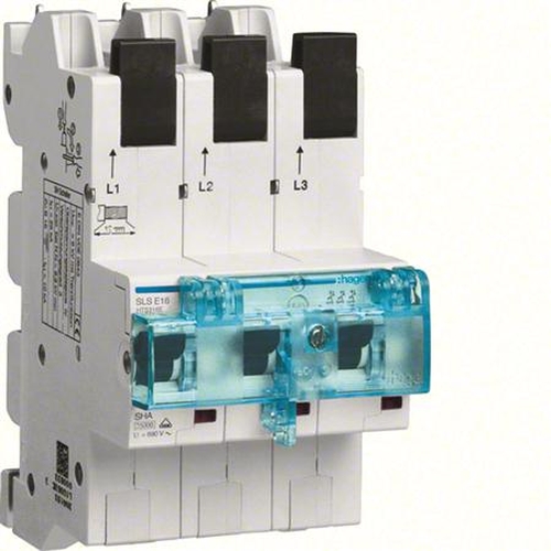 Hager HTS316E SLS-Schalter 3-Polig E 16A für Sammelschiene