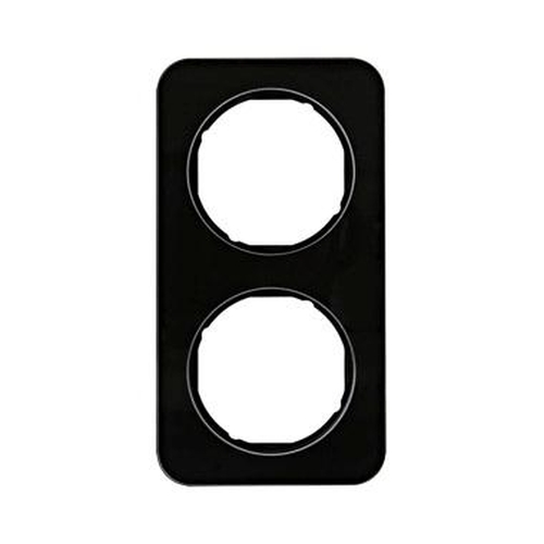 Berker 10122116 Rahmen 2Fach R.1 Glas, Schwarz Berker 10122116 Rahmen 2Fach R.1 Glas, Schwarz