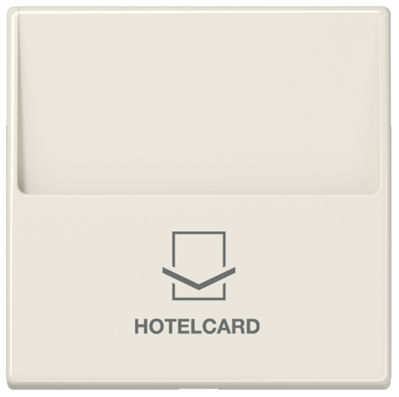 JUNG A590CARD Hotelcard-Schalter Cremeweiß