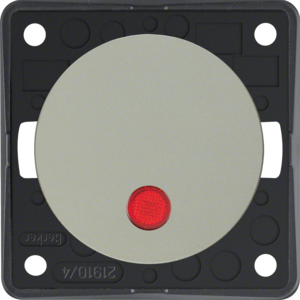 Berker 937622568 Kontroll-Aussch. 2-polig, Aufdr. "0", 12 V, rote Linse, LED, Flow/Pure, Chrom M. Berker 937622568 Kontroll-Aussch. 2-polig, Aufdr. "0", 12 V, rote Linse, LED, Flow/Pure, Chrom M.