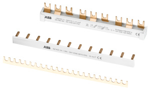 ABB SZ-PSB25N Sammelschienenblock 2Ph.,6x2Pins,10qmm,213mm