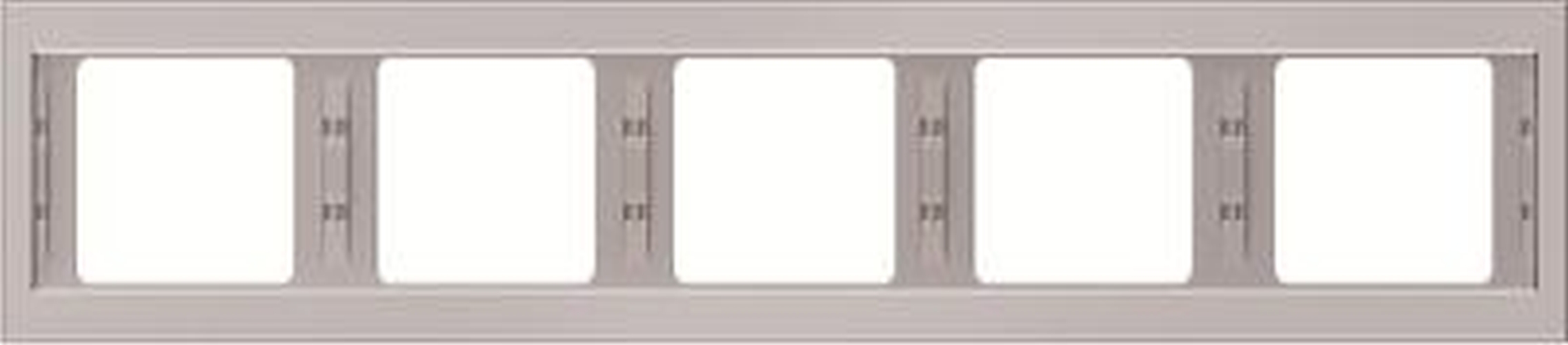 Berker 13937004 K.5 Rahmen 5-Fach Waagerecht Edelstahl Rostfrei Berker 13937004 K.5 Rahmen 5-Fach Waagerecht Edelstahl Rostfrei