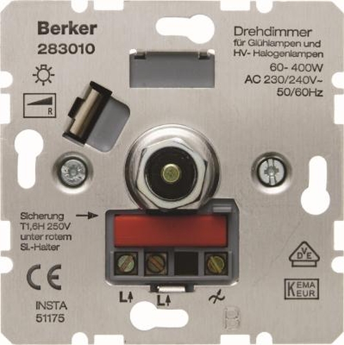 Berker 283010 Drehdimmer Einsatz Hauselektronik