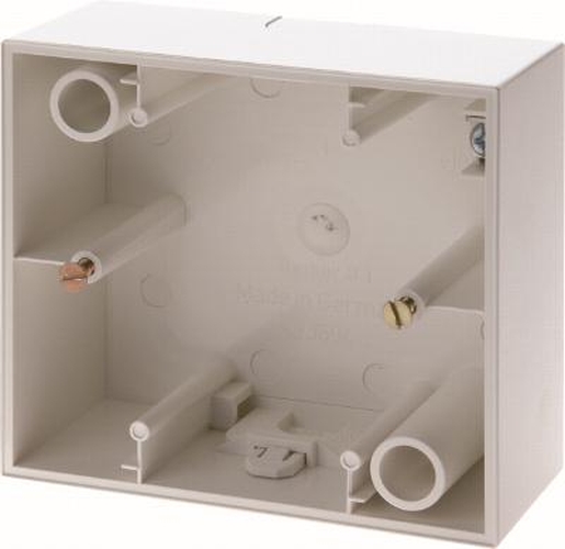 Berker 10411909 Aufputz-Gehäuse 1Fach B.3 Polarweiß, Matt Berker 10411909 Aufputz-Gehäuse 1Fach B.3 Polarweiß, Matt