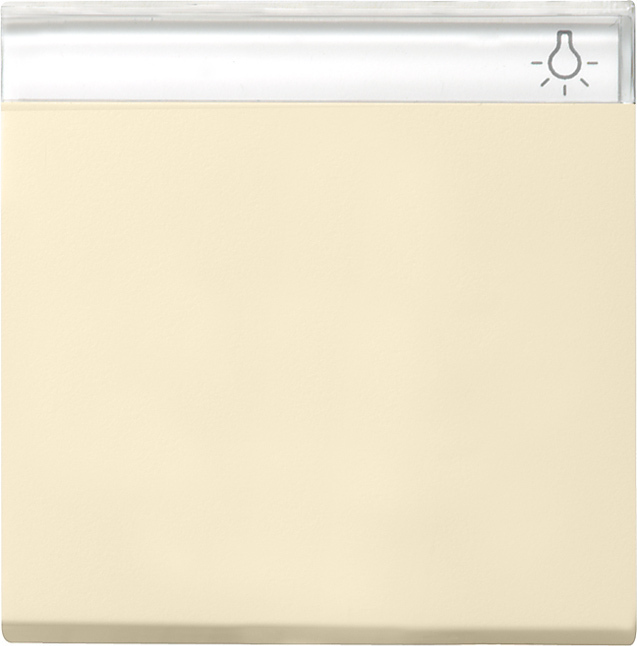 GIRA 329901 Wippe mit Beschriftungsfeld Cremeweiß-Glänzend