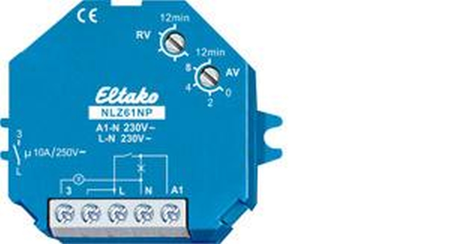 Eltako NLZ61NP-230V Nachlaufschalter 1 Schließer