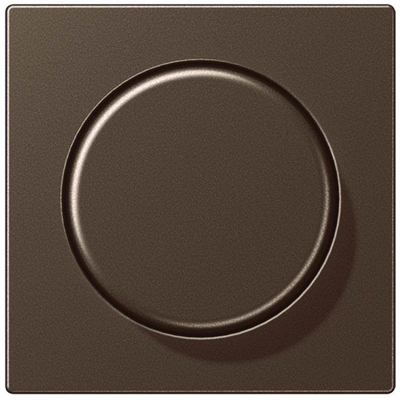 JUNG A1540MO Abdeckung Drehdimmer Mokka JUNG A1540MO Abdeckung Drehdimmer Mokka