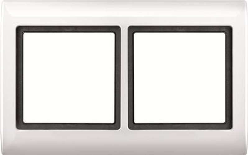 Merten 400219 Rahmen 2-Fach  Aquadesign Polarweiß Merten 400219 Rahmen 2-Fach  Aquadesign Polarweiß