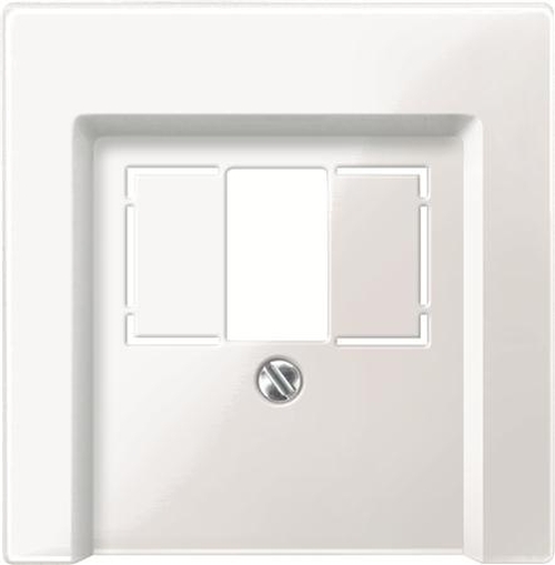 Merten 296019 Abdeckung TAE/Audio/USB Polarweiß-Glänzend Merten 296019 Abdeckung TAE/Audio/USB Polarweiß-Glänzend