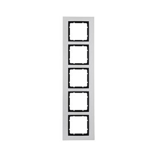 Berker 10156904 Rahmen 5Fach B.7 Alu/Anthrazit Berker 10156904 Rahmen 5Fach B.7 Alu/Anthrazit
