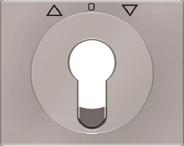 Berker 15047104 Zentralstück für Jalousie-Schlüsselschalter/-taster K.5 Edelstahl, Lackiert Berker 15047104 Zentralstück für Jalousie-Schlüsselschalter/-taster K.5 Edelstahl, Lackiert