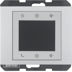 Berker 28847003 Radio Touch, K.5, Alu Matt, Lackiert Berker 28847003 Radio Touch, K.5, Alu Matt, Lackiert