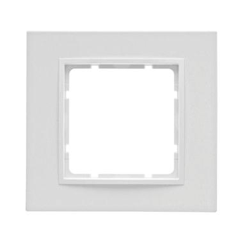 Berker 10116919 Rahmen 1Fach B.7 Polarweiß, Matt Berker 10116919 Rahmen 1Fach B.7 Polarweiß, Matt