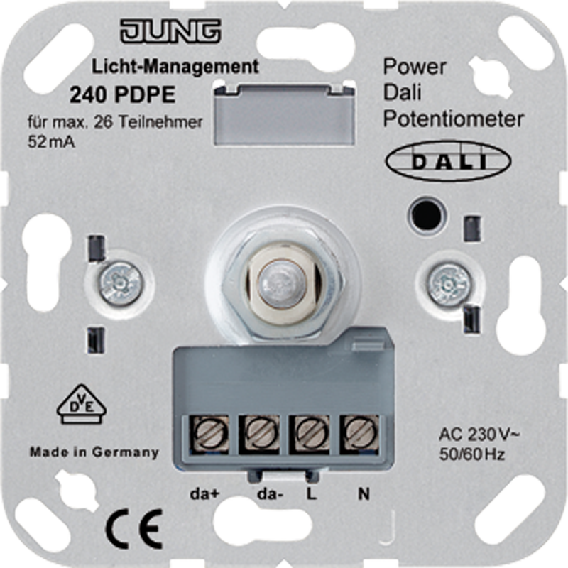 JUNG 240PDPE Power-DALI-Potentiometer