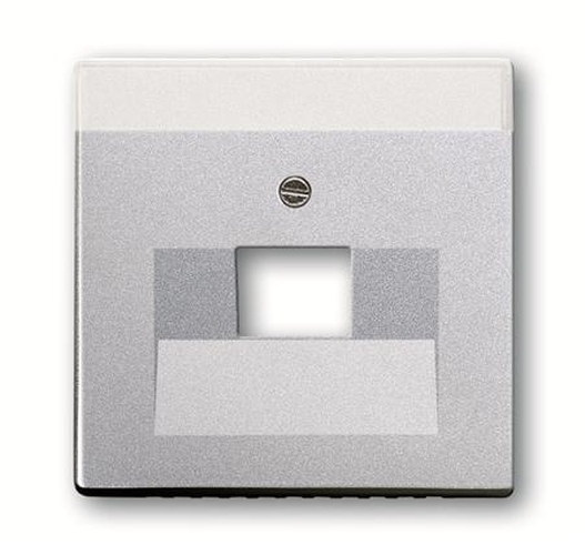 Busch-Jaeger 1803-83 Abdeckung UAE 1-Fach Alusilber Busch-Jaeger 1803-83 Abdeckung UAE 1-Fach Alusilber