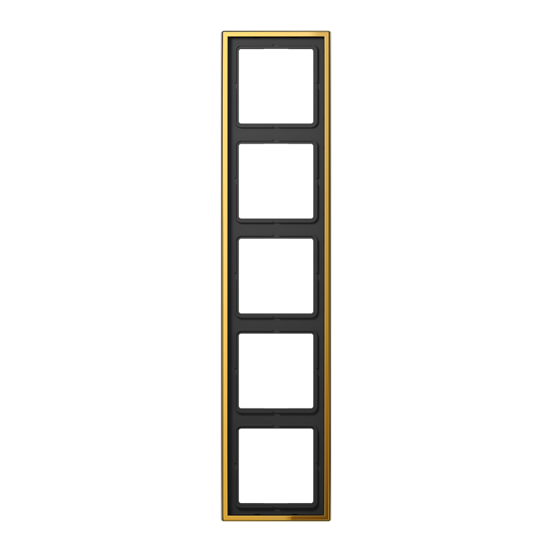 JUNG GO2985 Rahmen 5-Fach LS-Serie Goldfarben JUNG GO2985 Rahmen 5-Fach LS-Serie Goldfarben