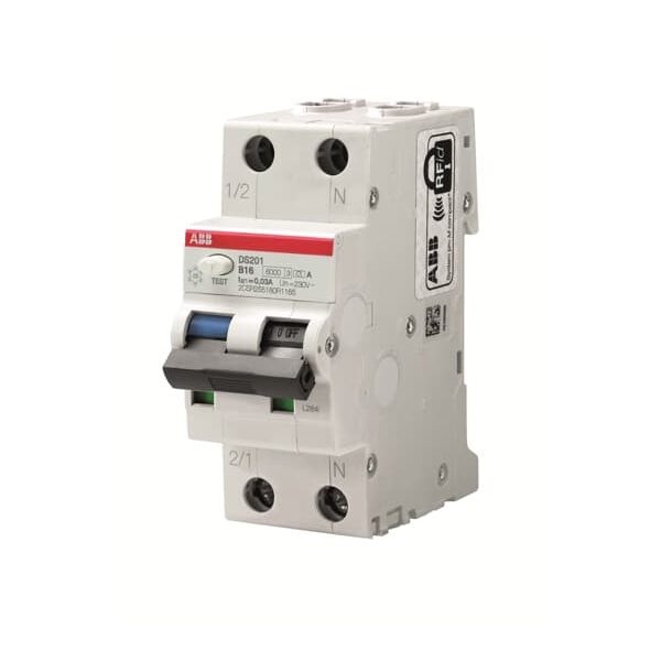 ABB FI/LS-Schutzschalter DS201A-B16