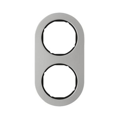 Berker 10122004 Rahmen 2Fach Serie R.Classic Edelstahl/Schwarz Berker 10122004 Rahmen 2Fach Serie R.Classic Edelstahl/Schwarz