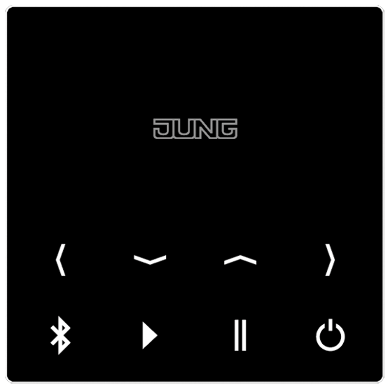 JUNG BTCA-DISPSW Display für Bluetooth Connect Schwarz