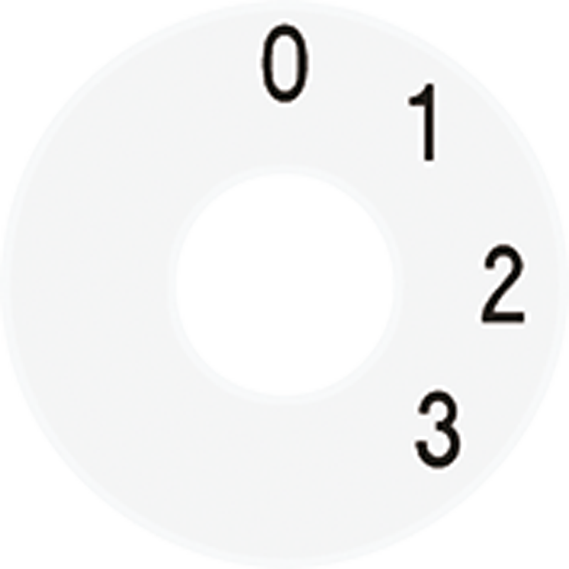 JUNG SKS1101-4WW Skalenscheibe Alpinweiß JUNG SKS1101-4WW Skalenscheibe Alpinweiß