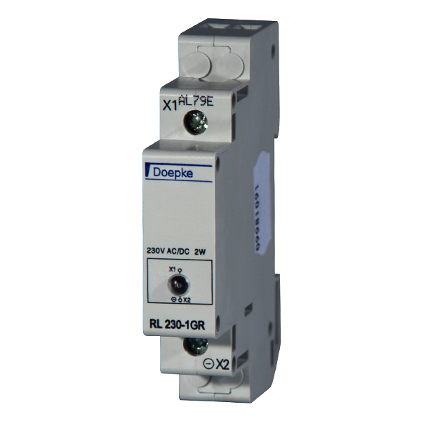 Doepke RL230-1GR Leuchtmelder Grün LED 230V Doepke RL230-1GR Leuchtmelder Grün LED 230V
