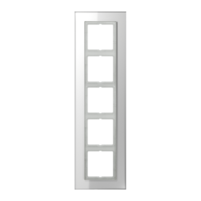 JUNG LSP985GLWW Glasrahmen 5-Fach LS-Serie Alpinweiß JUNG LSP985GLWW Glasrahmen 5-Fach LS-Serie Alpinweiß