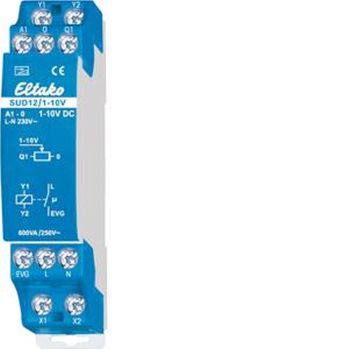 Eltako SUD12/1-10V 1-10V-Steuergerät für Universal-Dimmschalter Eltako SUD12/1-10V 1-10V-Steuergerät für Universal-Dimmschalter