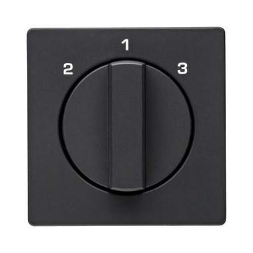 Berker 10846086 Zentralstück mit Drehknopf für 3-Stufenschalter Q.1/Q.3 Anthrazit, Samt Berker 10846086 Zentralstück mit Drehknopf für 3-Stufenschalter Q.1/Q.3 Anthrazit, Samt