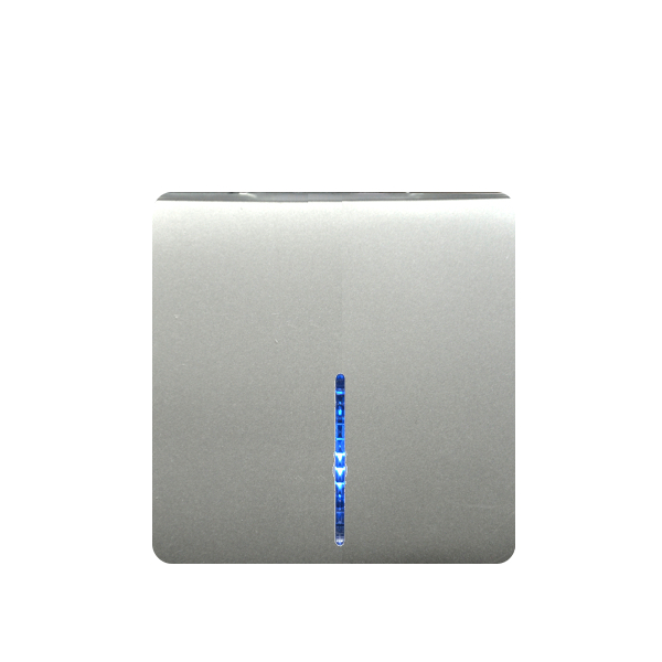 Moderna Wippe mit LED ohne Symbol Silber Moderna Wippe mit LED ohne Symbol Silber