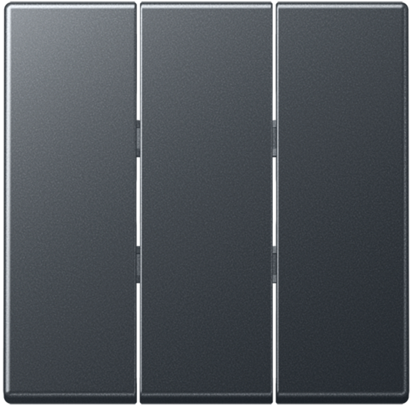 JUNG A593BFANM Wippe 3-Fach Schalter Anthrazit-Matt JUNG A593BFANM Wippe 3-Fach Schalter Anthrazit-Matt