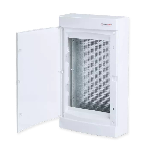 Tehnoplast N36CW IT Multimedia Verteiler 3-Reihig Aufputz