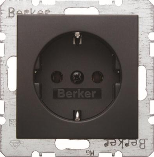 Berker 47431606 Steckdose SCHUKO B.3/B.7 Anthrazit, Matt Berker 47431606 Steckdose SCHUKO B.3/B.7 Anthrazit, Matt